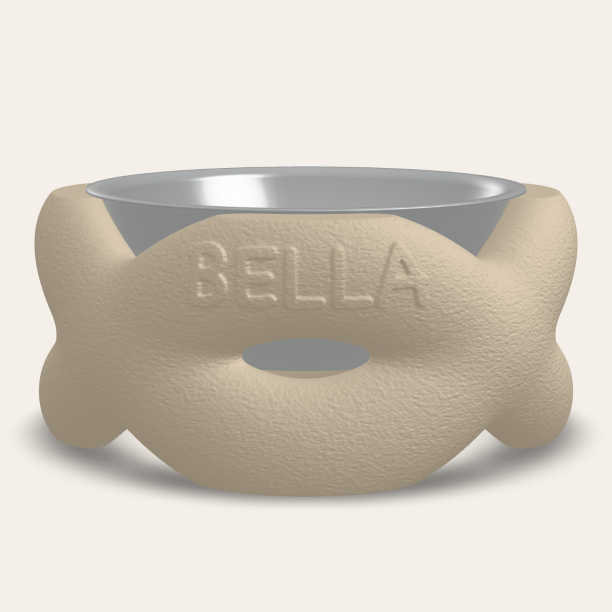 Braid bowl stand Small front