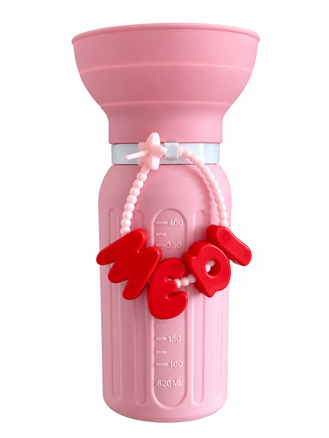 Customizable Collapsible Dog Water Bottle & Bowl – 620ml