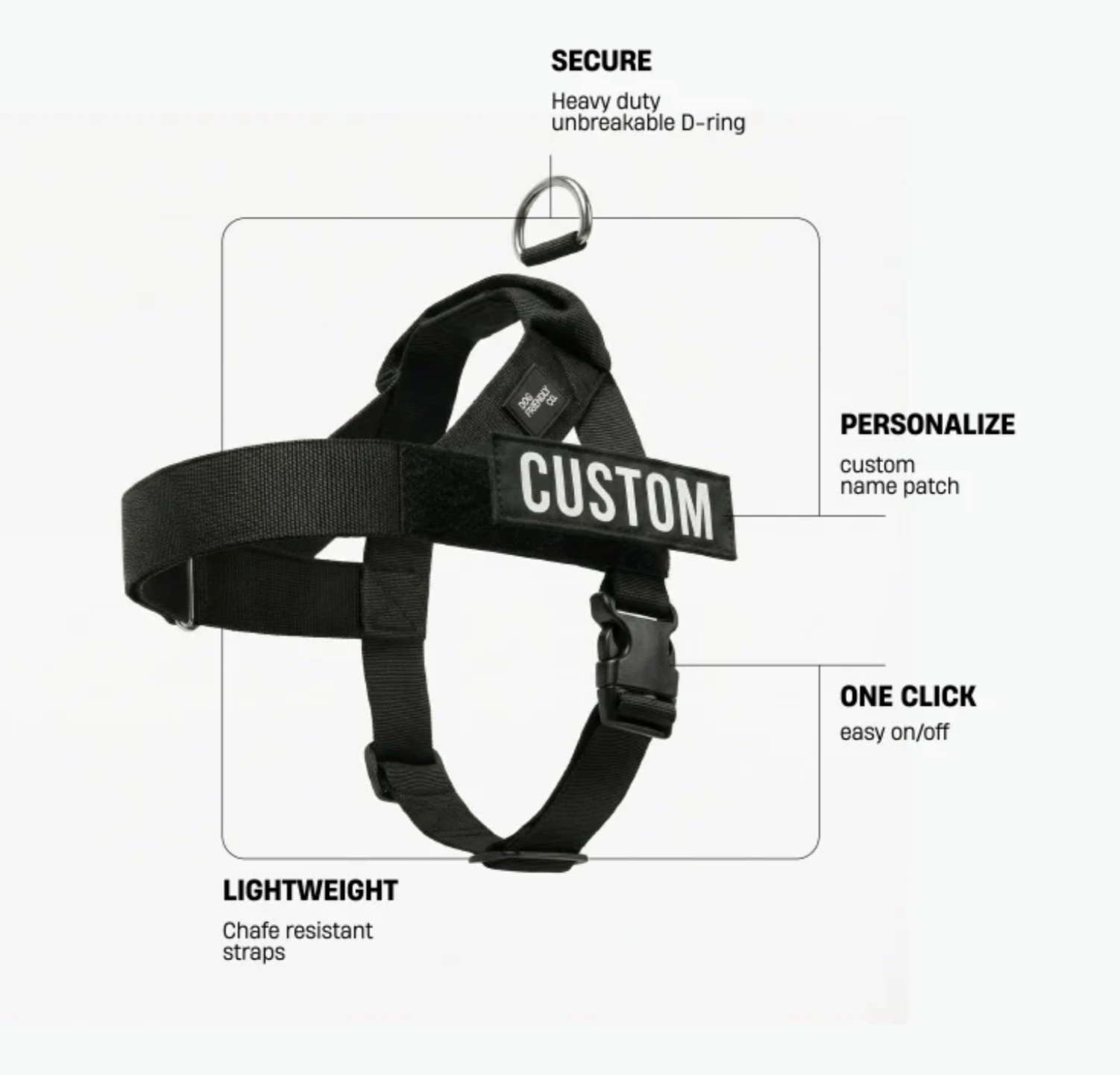 Personalised Dog Harness