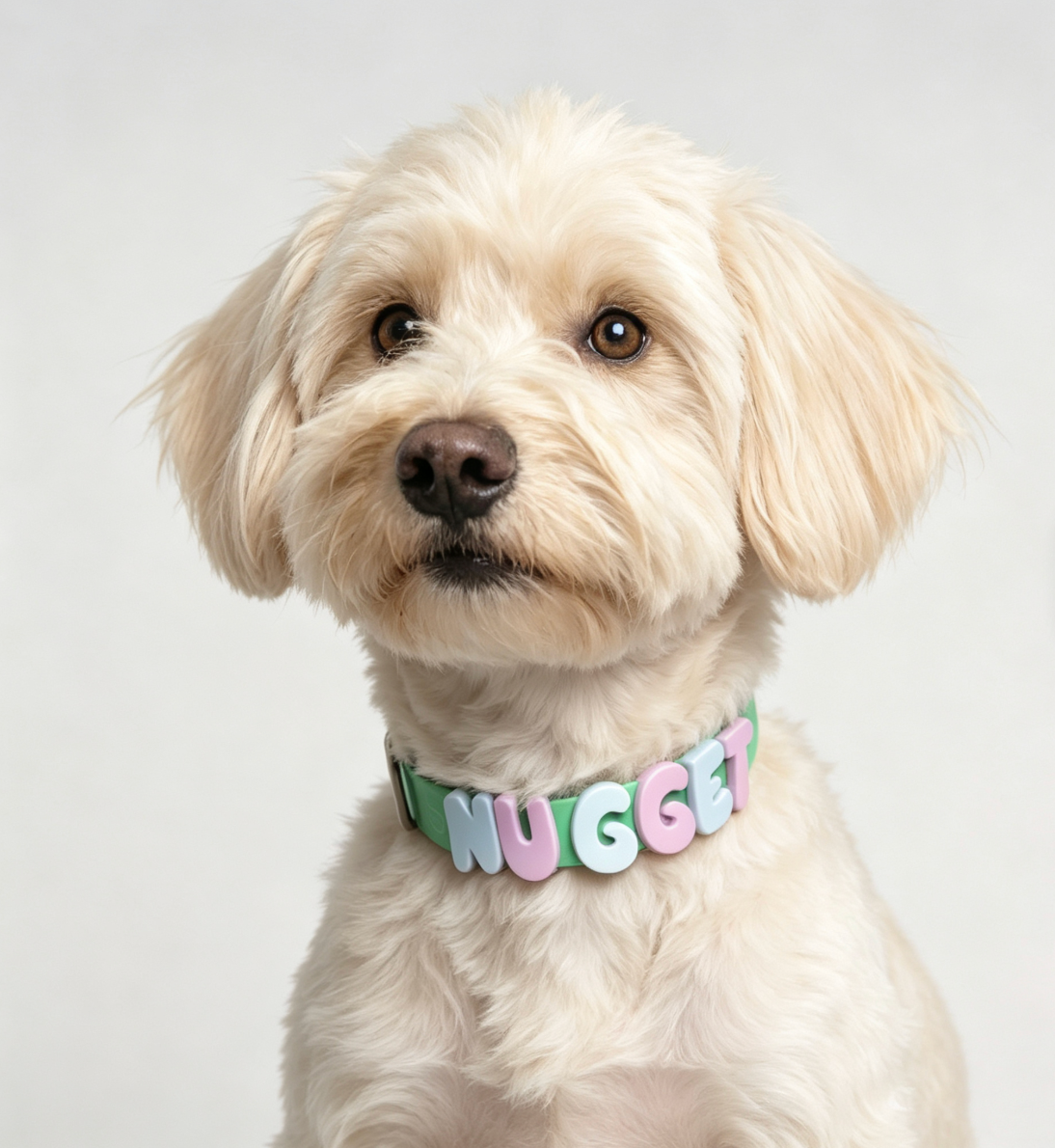 Personalized Dog Collar — Custom Name Letters