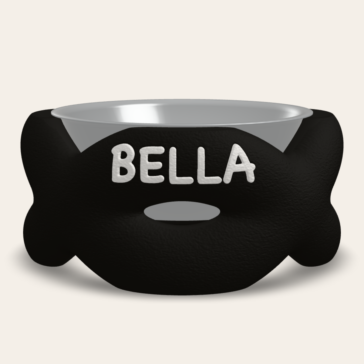 Braid bowl stand Small Black
