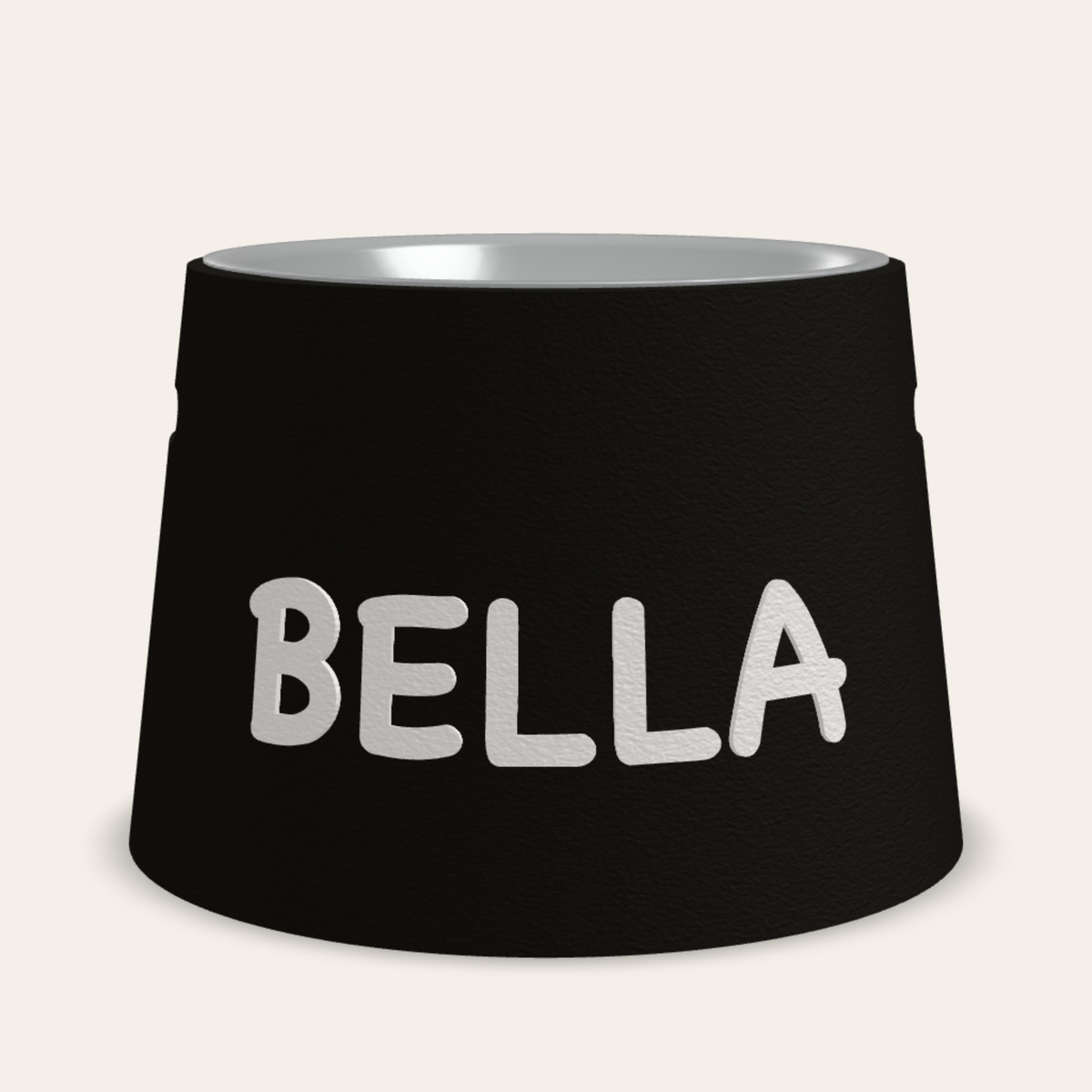 Cone bowl stand Medium Black