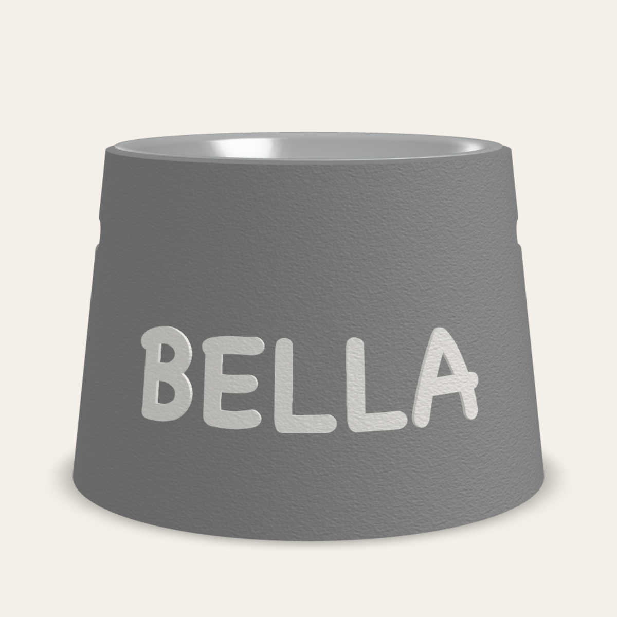 Cone bowl stand Medium Grey